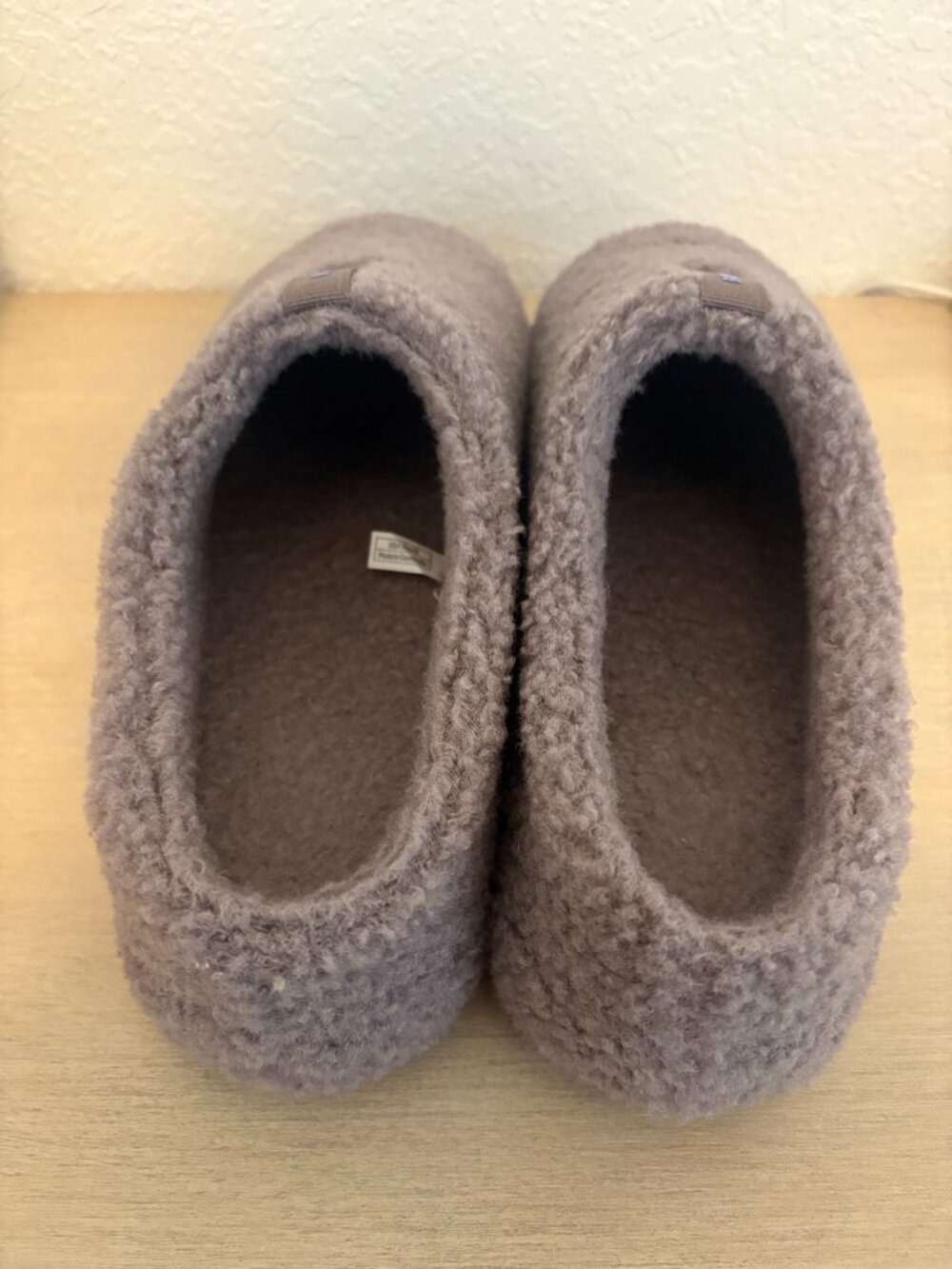Bombas Sunday Slippers Women's Size 10 Lavender Gray Cozy House Shoes - Picture 4 of 6